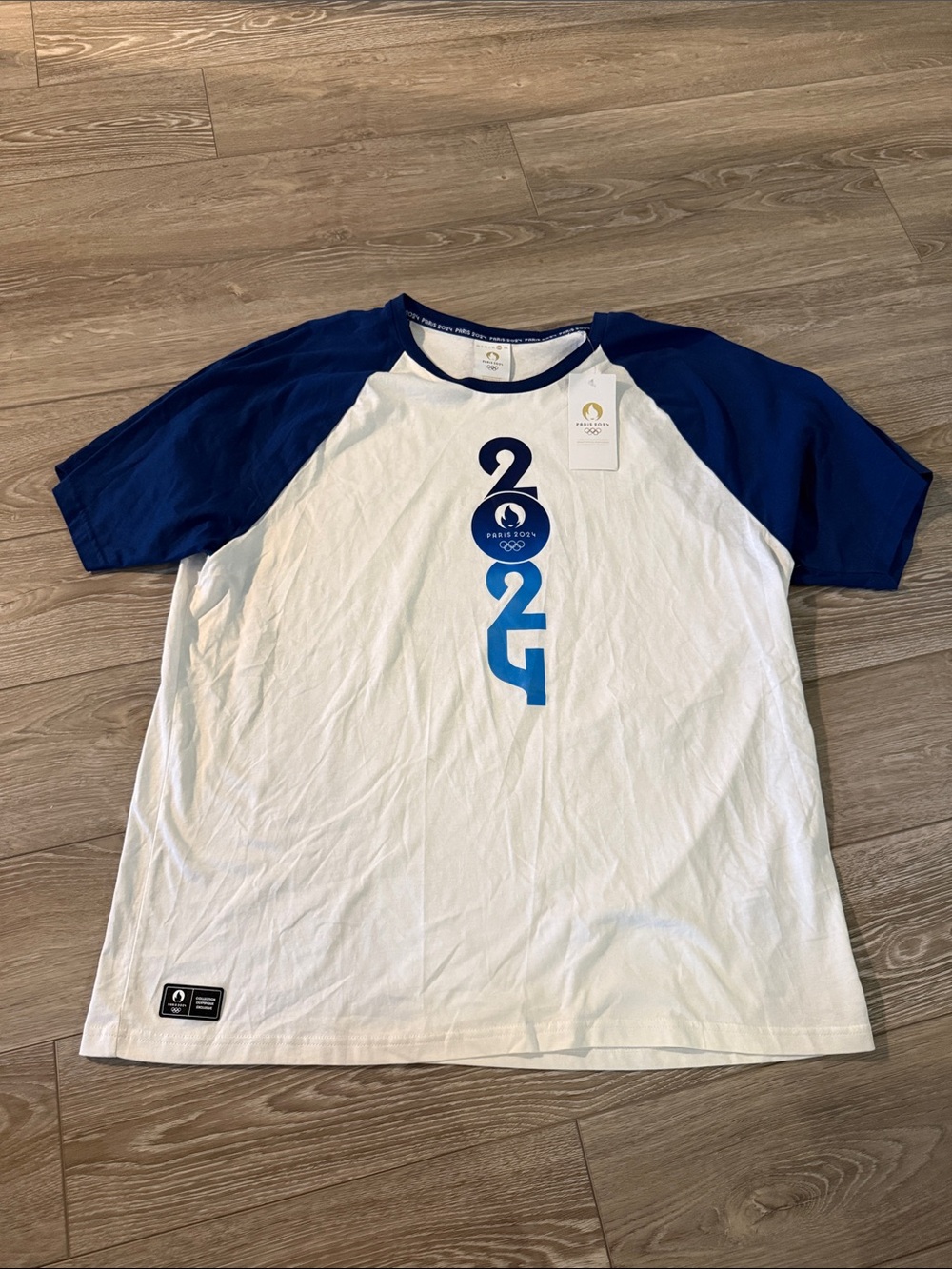 NWT Paris Olympics Unisex Volleball Tee, Sz XXL